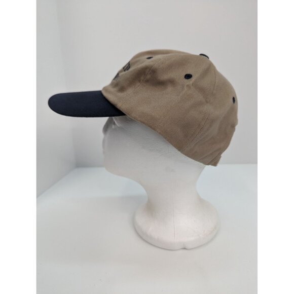 Delta Municipal Supply Company Emb Logo Men Brown Adj Strapback Cap Hat - Picture 3 of 8